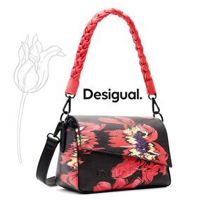 DESIGUAL Small Floral Crossbody Bag